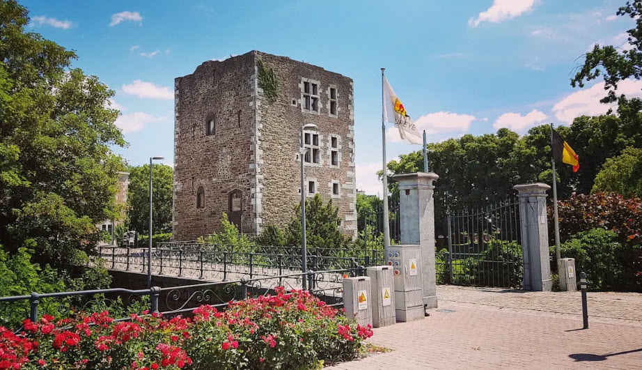 Chateau d'Oupeye, Belgium